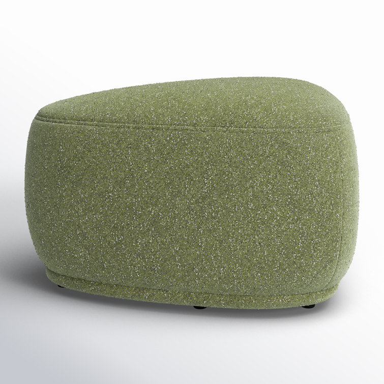 Adna 26.5'' Triangular Upholstered Ottoman & Reviews | Joss